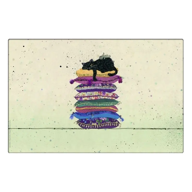 Commander Maintenant Set de table Bug Art Chat coussin Kook, Kiub