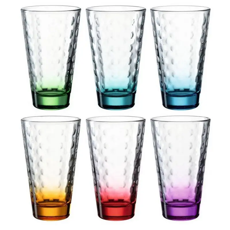 Coffret 6 chopes assorties Optic Color, Léonardo Seulement Aujourd’hui
