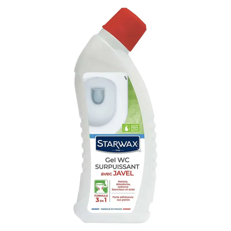 Achat Immédiat Gel WC surpuissant avec Javel, Starwax