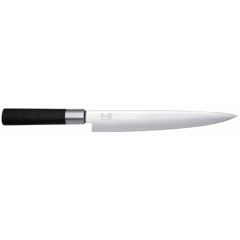 Couteau à trancher 23cm Wasabi Black, Kai Prix Choc
