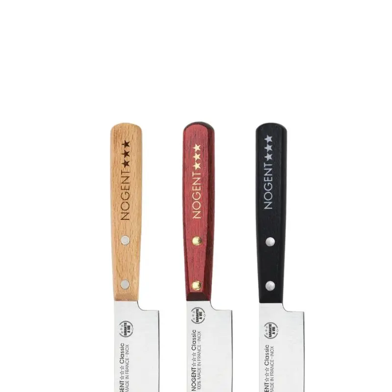 Couteau Santoku Classic Bois lame lisse 11 cm, Nogent*** Livraison Gratuite