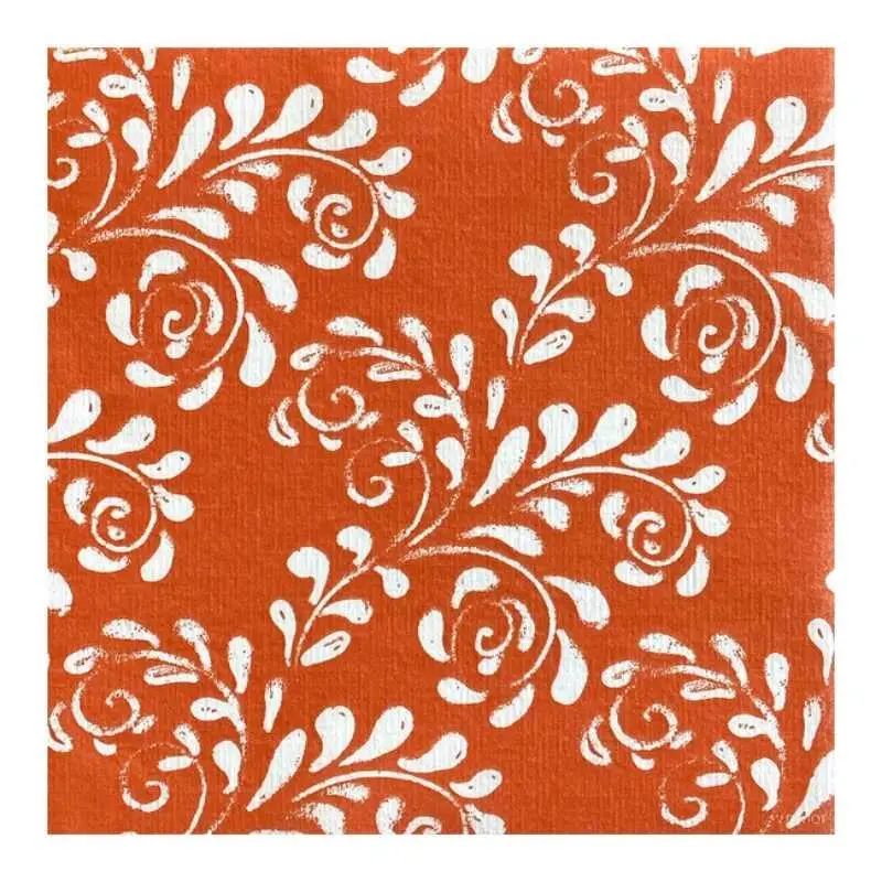 Usine Directe Serviettes en papier Arabesque Terra, Françoise PAVIOT
