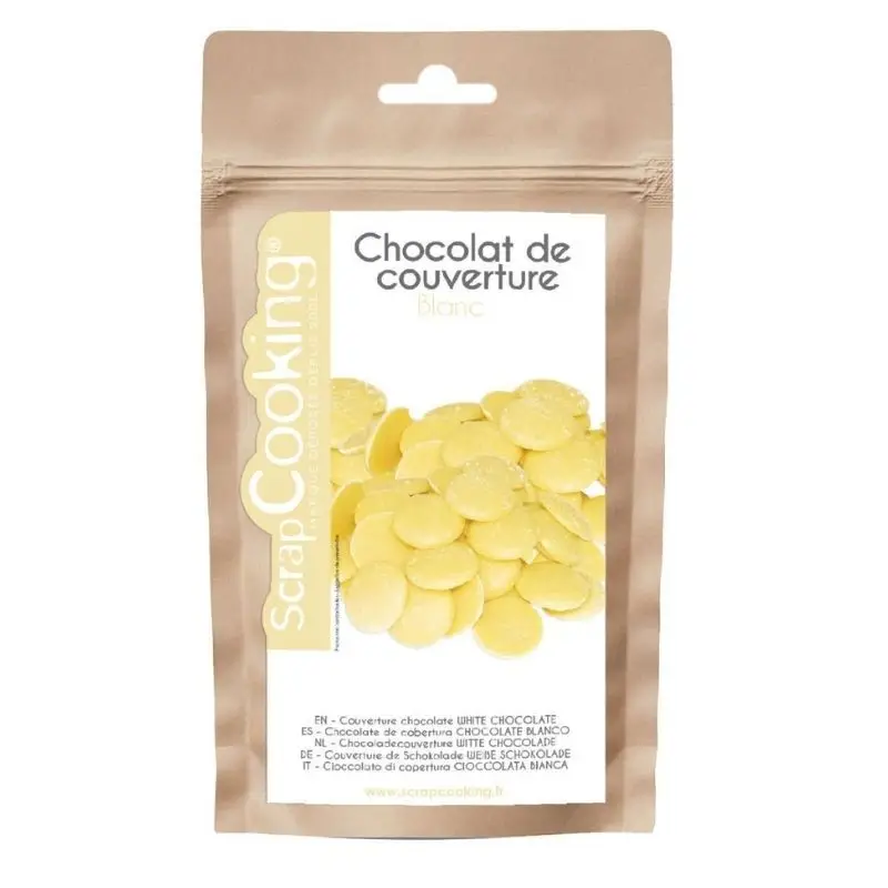 Chocolat blanc de couverture, ScrapCooking Expédition Rapide