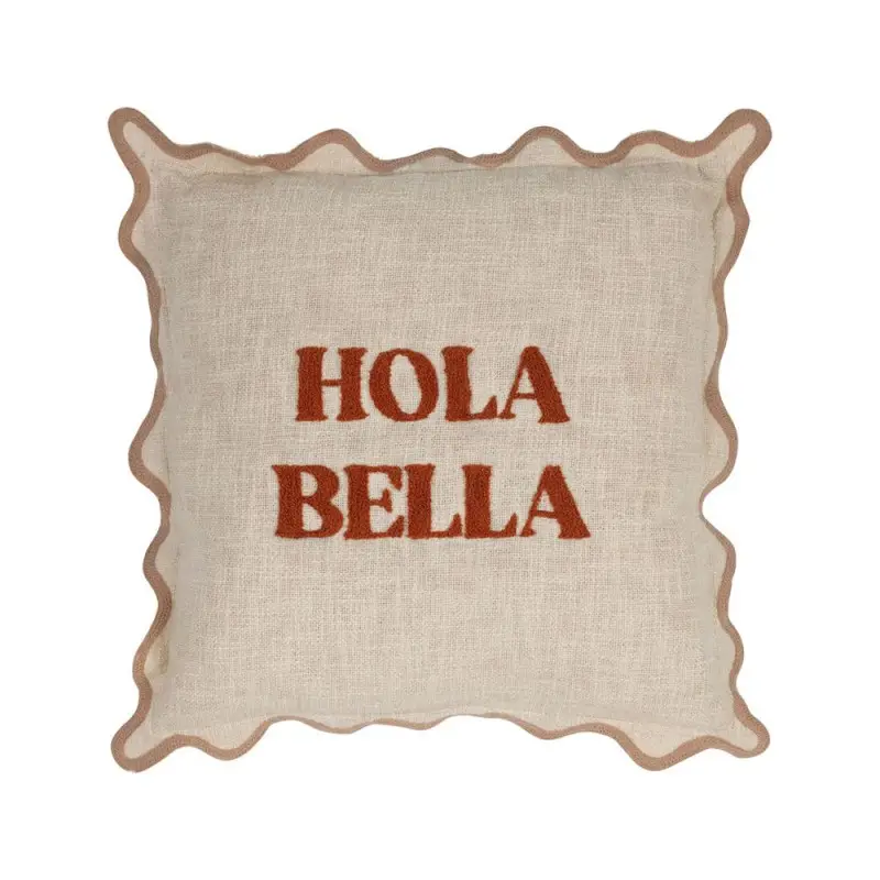Coussin Hola Bella Lumi Terracotta, Sema Design Meilleure Vente