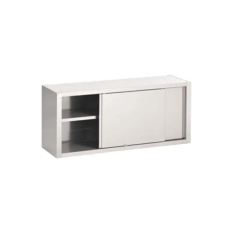 Armoire inox suspendue 2 portes coulissantes 1800x400x650 mm – Arredochef Satisfait Ou Remboursé