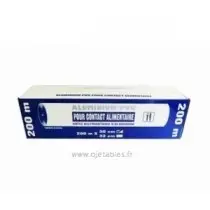 1 ROULEAU ALUMINIUM 200mx295mm / boite distrib. Jusqu’à Épuisement Des Stocks