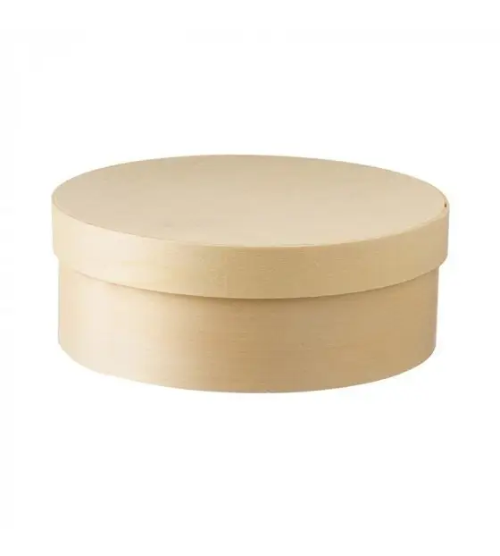 Wood Box 1 Litre & couvercle (sans caissette) Ø16cm Livraison Express