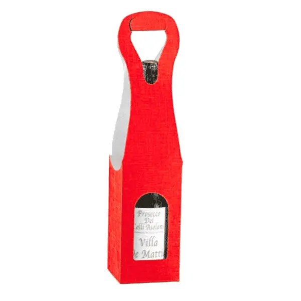100 U. BOÎTES 1 BOUTEILLE9x9x41 CM ROUGE CARTON (100 UNITÉ) – Garcia de Pou Vente Flash