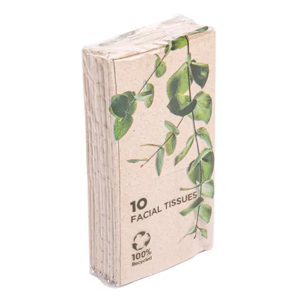 10 U X 10 U. MOUCHOIRS 3 PLIS21x21 CM NATUREL KRAFT (1 UNITÉ) – Garcia de Pou Populaire