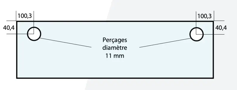 Vitre adaptable four MAP Bon Plan