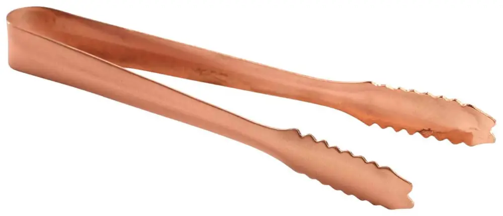 Vente Directe Pince à glaçons, couleur cuivre – acier inoxydable (17cm)
