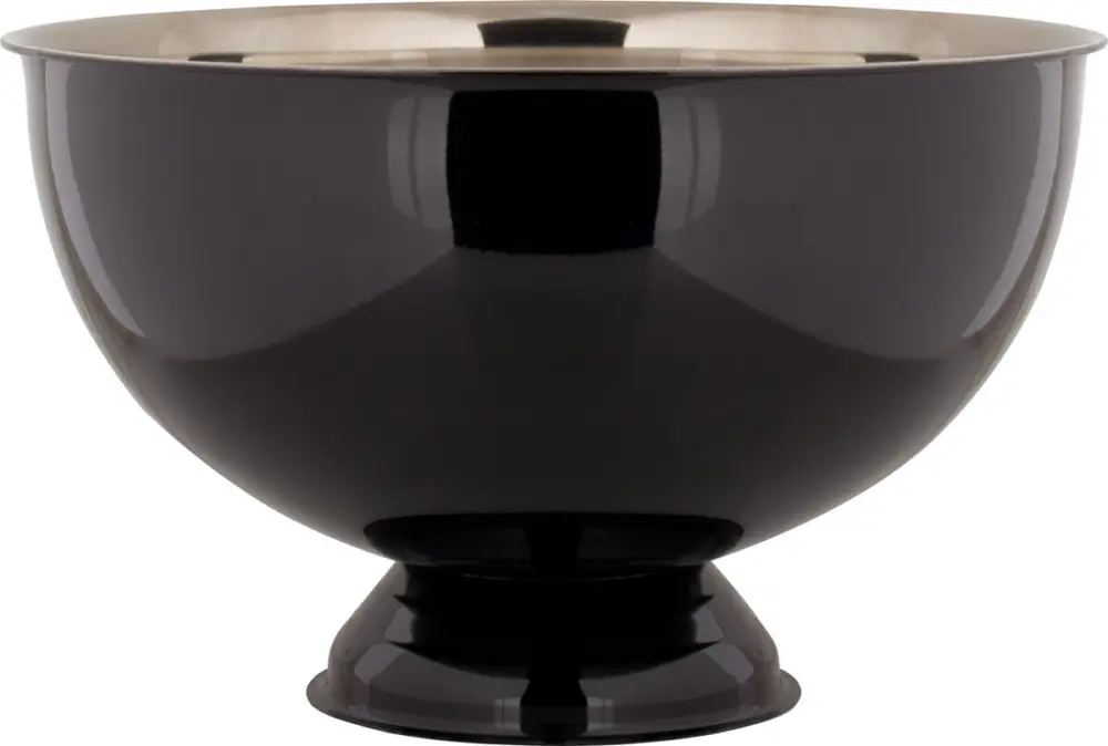 Meilleure Vente Seau à champagne 38cm – Acier inoxydable, noir