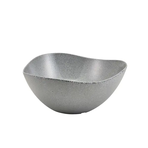 Bol triangulaire, mélamine, effet granit – 7,36 l / 35 cm Dernière Chance