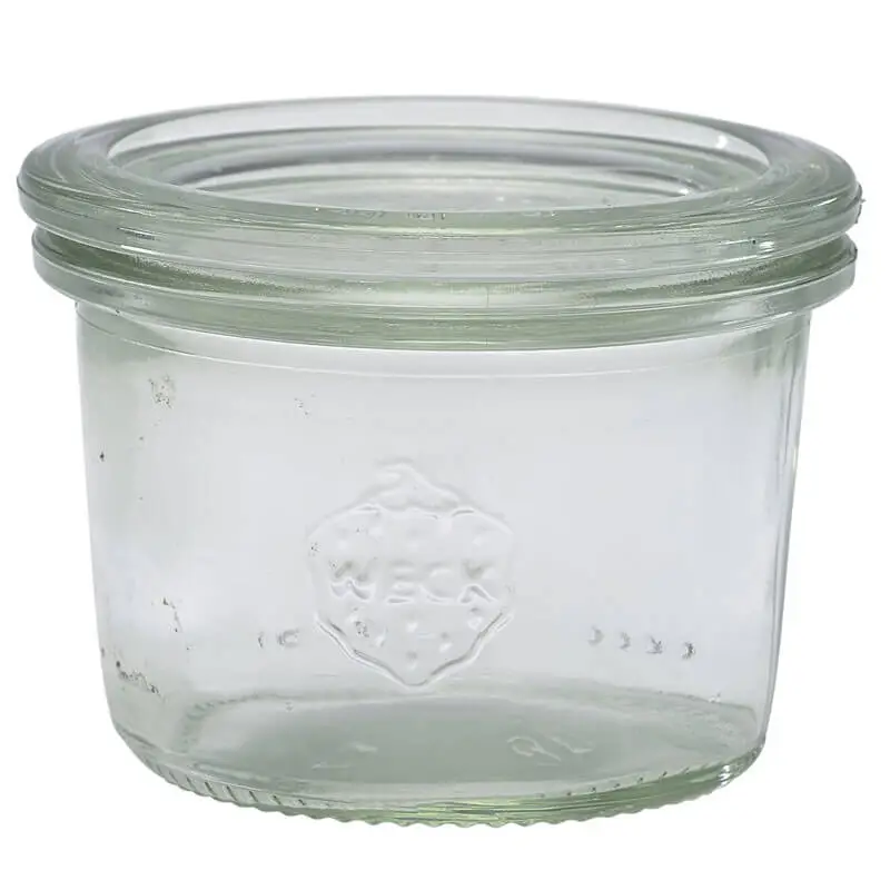 Achetez Aujourd’hui Mini bocaux Weck avec couvercle – 80 ml / 4,5 x 6 cm (24 pcs)