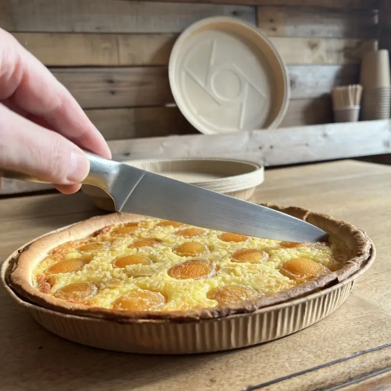 10 Moules à tarte ronds papier 25 cm Seulement Aujourd’hui