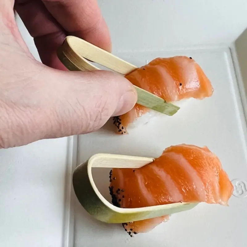 100 Pinces bambou 8 cm Meilleur Choix