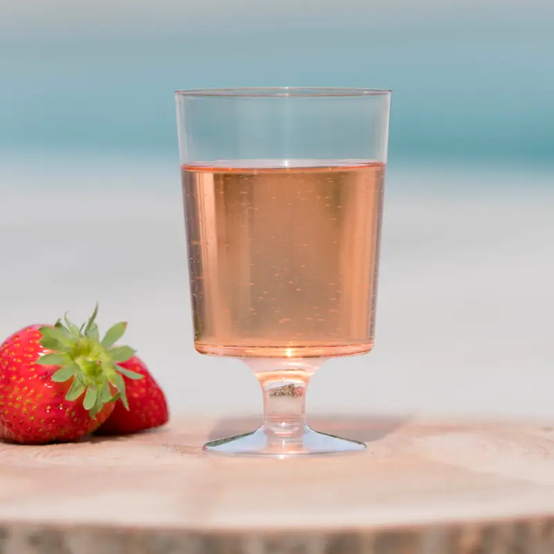 10 Verres à vin et apéritif plastique 17 cl Paiement Sécurisé