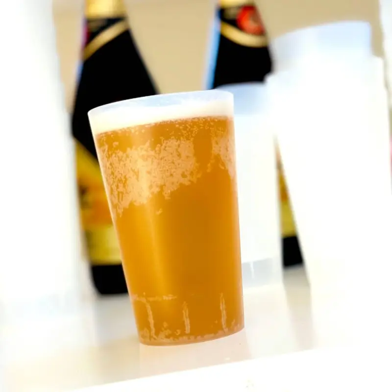 100 Verres gobelets ecocup réutilisable effet givré 30 cl Top Vente