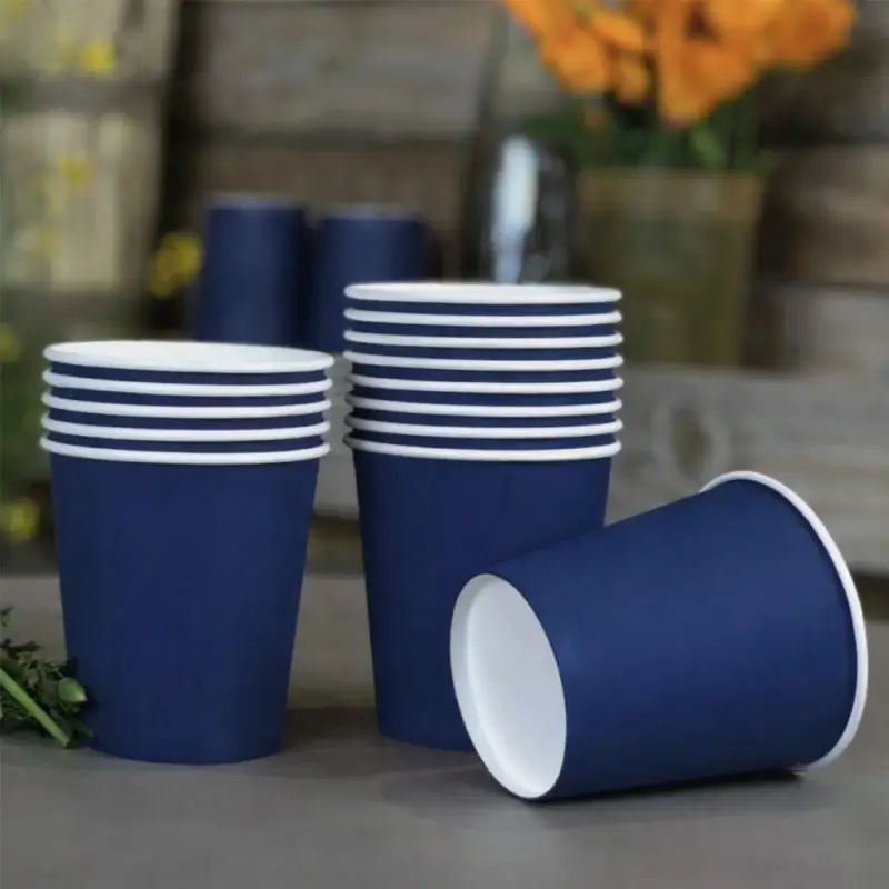 10 Gobelets carton bleu 26 cl Table&rsquo;Colors Affaire À Saisir