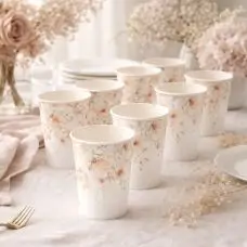 10 Gobelets en carton Tendresse Vente Flash