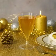 10 verres à vin/eau en plastique Transparent 20 cl Prix Promo