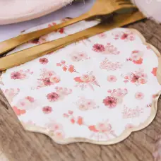 Acheter Direct 16 Serviettes Mariage en papier Love to loveØ 32 cm