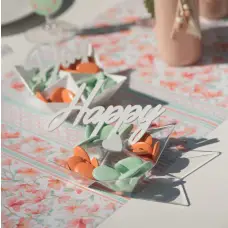 Verrine en plastique Origami Transparent x 25 pièces Nouveauté